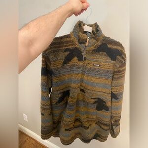 Southern Marsh Matagorda Rustic Fleece Pullover